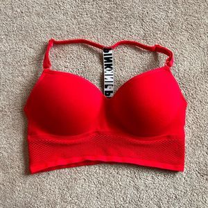 PINK Victoria's Secret Red Sports Bra